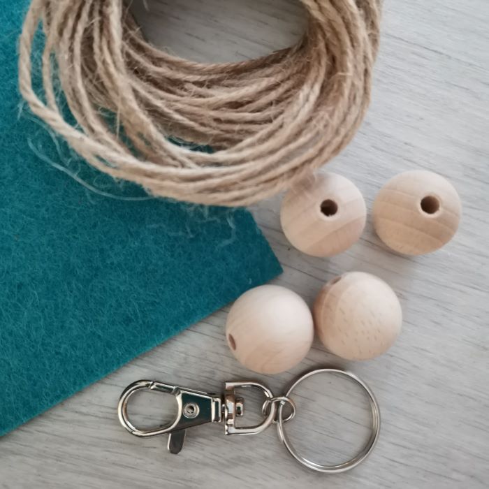 Material für Schlüsselanhänger Fische